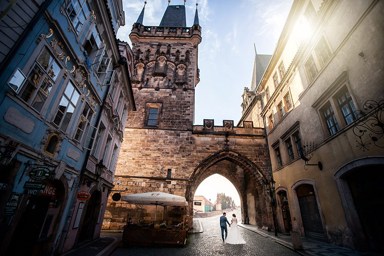 Wedding photographer in Prague