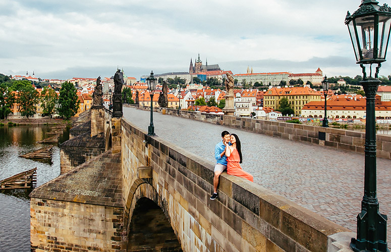 Pre-wedding in Prague