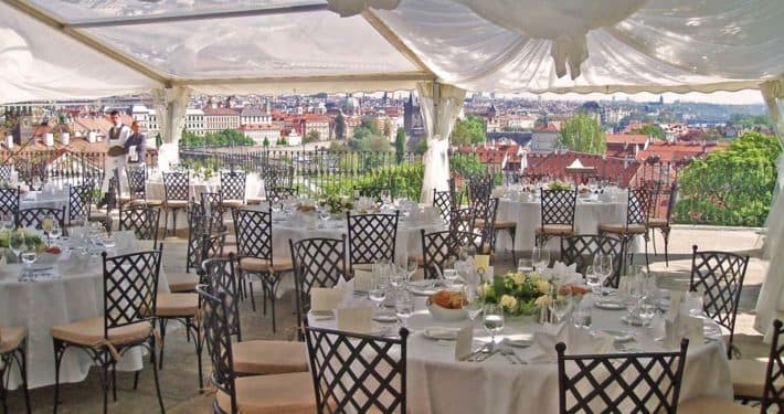 Villa Richter Restaurant in Prague